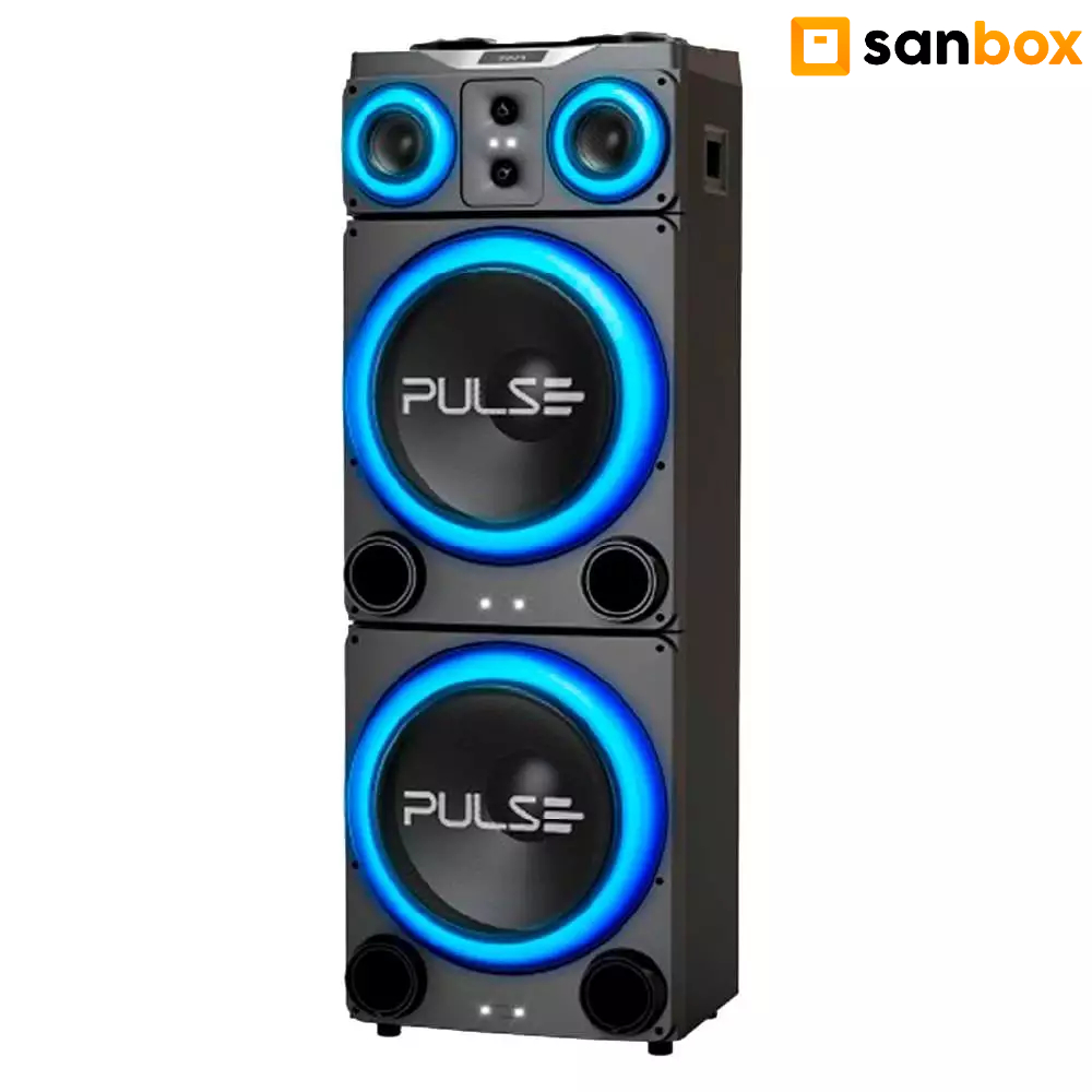 Caixa De Som Pulse Torre Double Sp515 15 Pol  Led Bluetooth- 3500w 