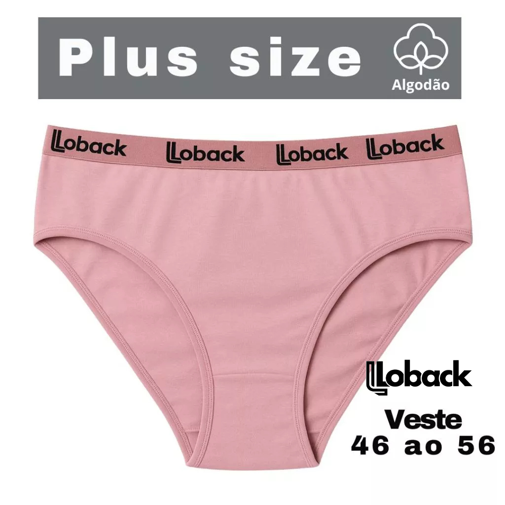 Calcinha Cotton Cintura Alta | BuscaProdutos