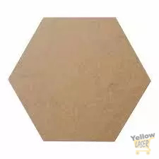 KIT HEXÁGONOS 50 UNIDADES MDF 3mm CRU VÁRIOS TAMANHOS 3CM, 4CM, 5CM, 6CM - ACHADINHOS DA SHOPEE