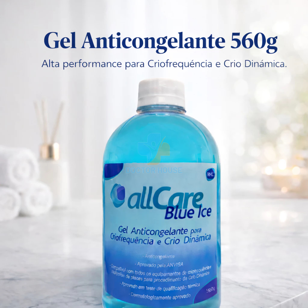 Gel RMC Blue Ice Anticongelante para Criofrequência 560g em Oferta na Shopee