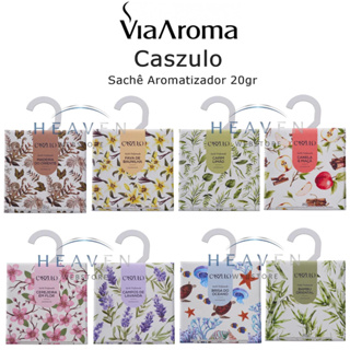 2 Und Sachê Aromatizador 20gr - a sua Escolha - Caszulo Via Aroma - Guarda roupa armario em Oferta na Shopee