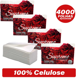Papel Toalha Interfolha 2 Dobras Extra Branco 20x20cm 4000 Folhas Enxuga Bem para Casa em Oferta na Shopee