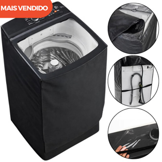 Capa Maquina de Lavar Brastemp 18kg Bwf18ab Protetora Impermeavel Reforçada em Oferta na Shopee