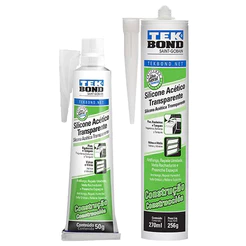 Silicone Acético Transparente/Incolor Construção - TEKBOND