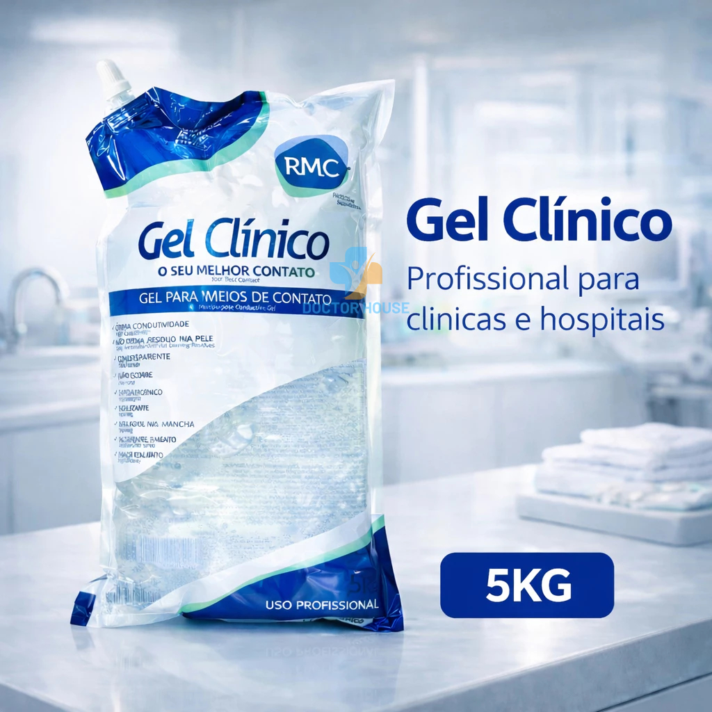 Gel Clinico Contato Condutor Ultrassom Incolor 5kg Bag RMC Tens Fes Alto Rendimento para Clínicas e Fisioterapia em Oferta na Shopee