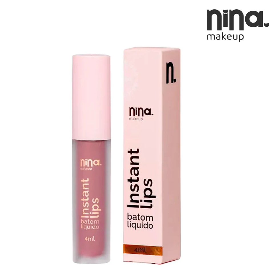 Nina Makeup Instant Lips Bride Batom Líquido 4ml