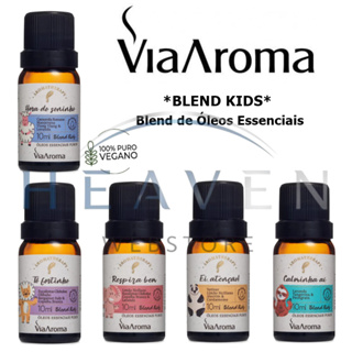 Óleo Essencial BLEND KIDS Via Aroma 100% Natural Puro e Vegano - escolha o seu em Oferta na Shopee