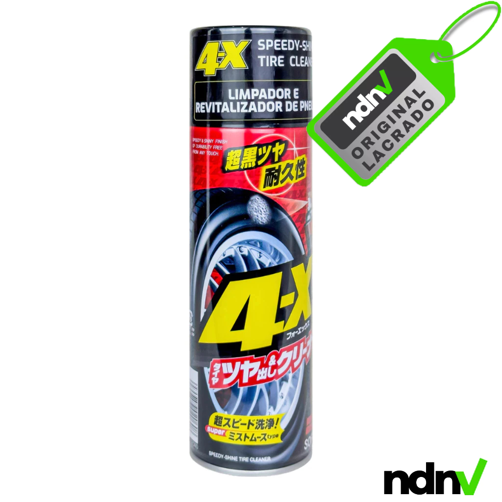 Soft99 - 4X Speedy Shine Tire Cleaner - Limpador Revitalizador de Pneu – 470ml
