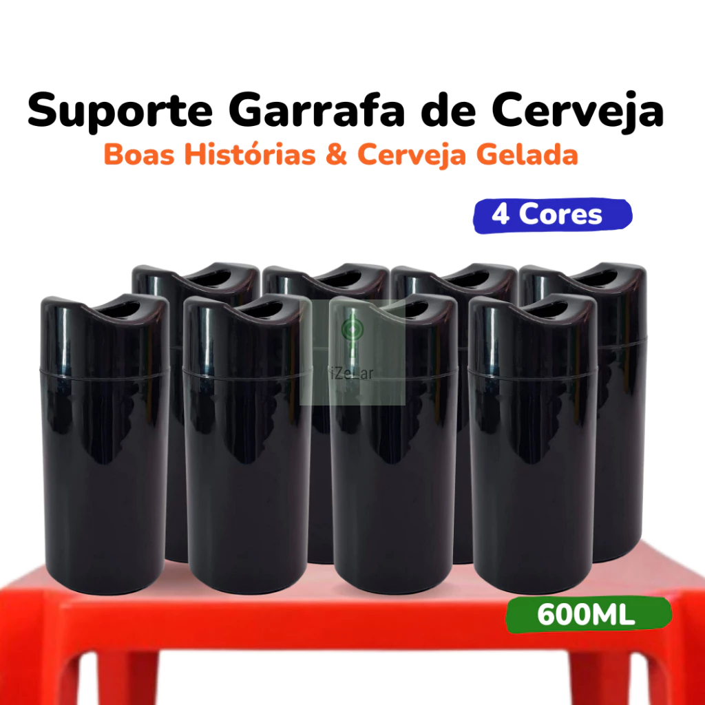 Porta Garrafa De Cerveja 600ml - Camisinha Para Cerveja Porta Cerveja Térmico Isopor de Cerveja, Bar