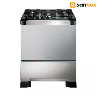 Fogão Mueller 5 Bocas Decorato Vetro Inox Sem Timer - Bivolt