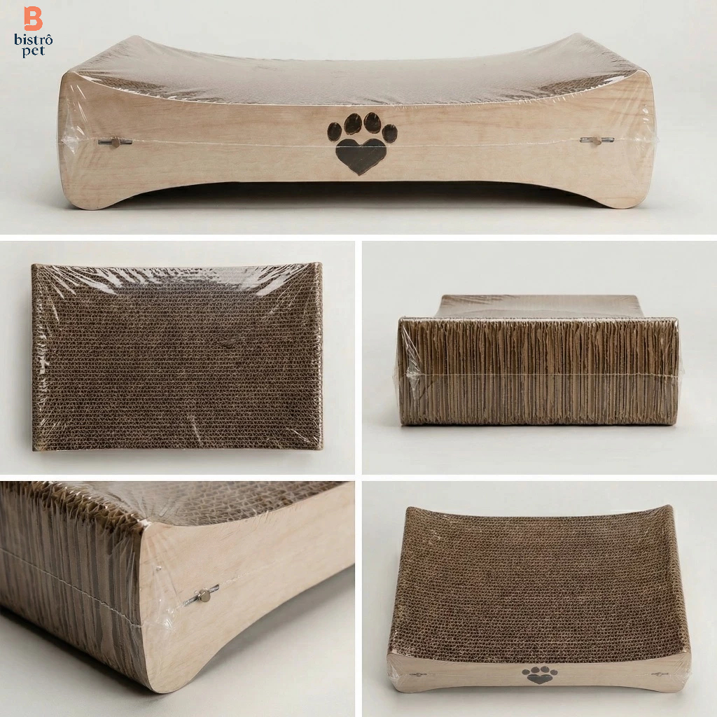 Refil Arranhador Shelby para gatos  ( Amarelo/Preto/Pink/Laranja/Azul)