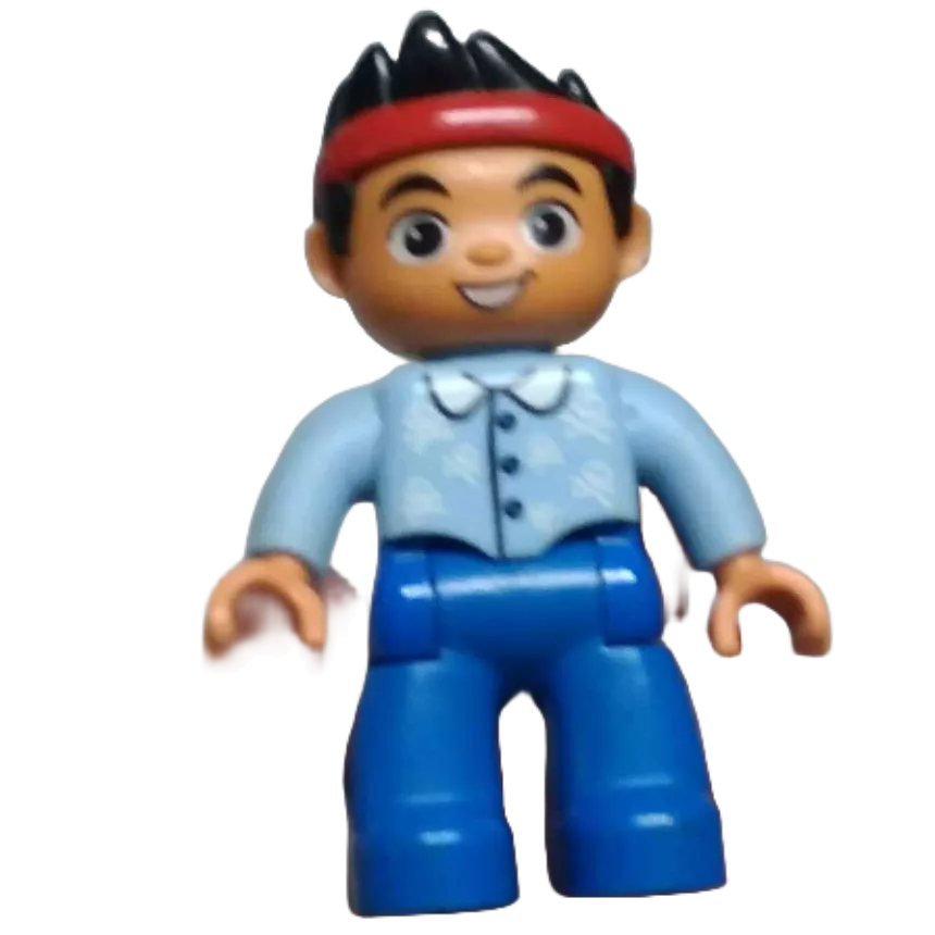 Boneco Lego Duplo Jake Terra Do Nunca Neverland Peter Pan