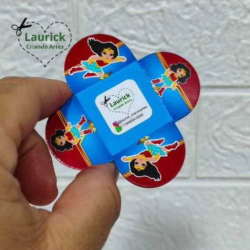Forminhas para Brigadeiro Doces Festa Aniversário Temáticas Mulher Maravilha