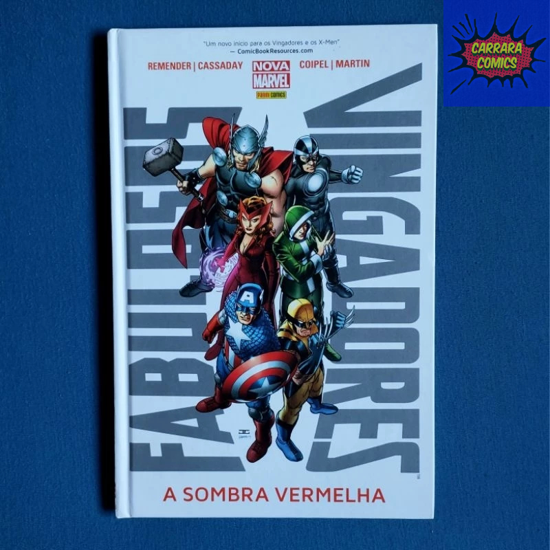 HQ Fabulosos Vingadores - A Sombra Vermelha (Nova Marvel, Rick Remender)