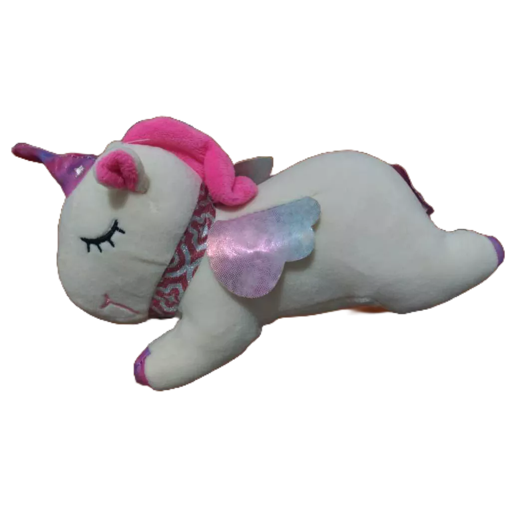Pelúcia Unicórnio Dormindo Poney