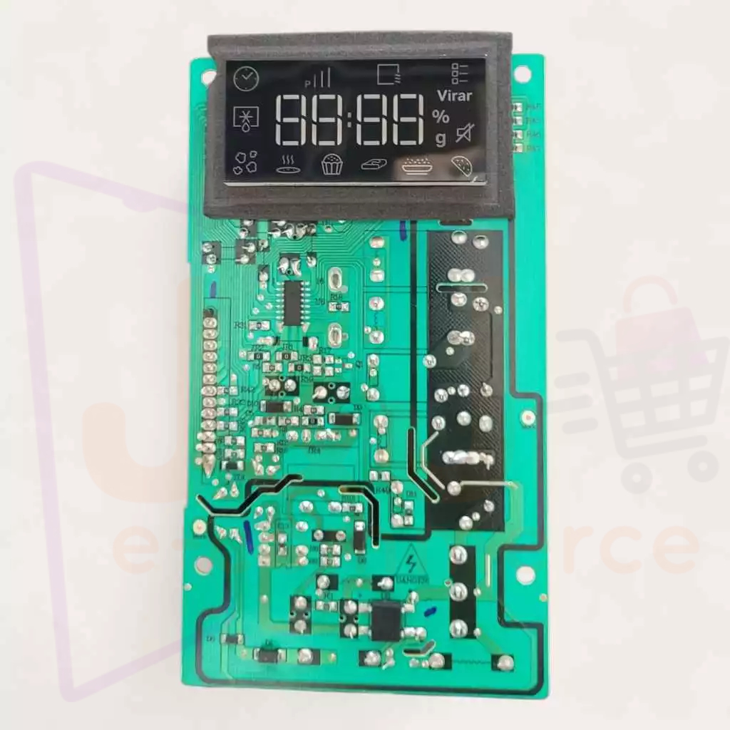 Placa Eletrônica Microondas Brastemp BMS46ARBNA Bivolt 127v e 220V peça usada testada antes do envio