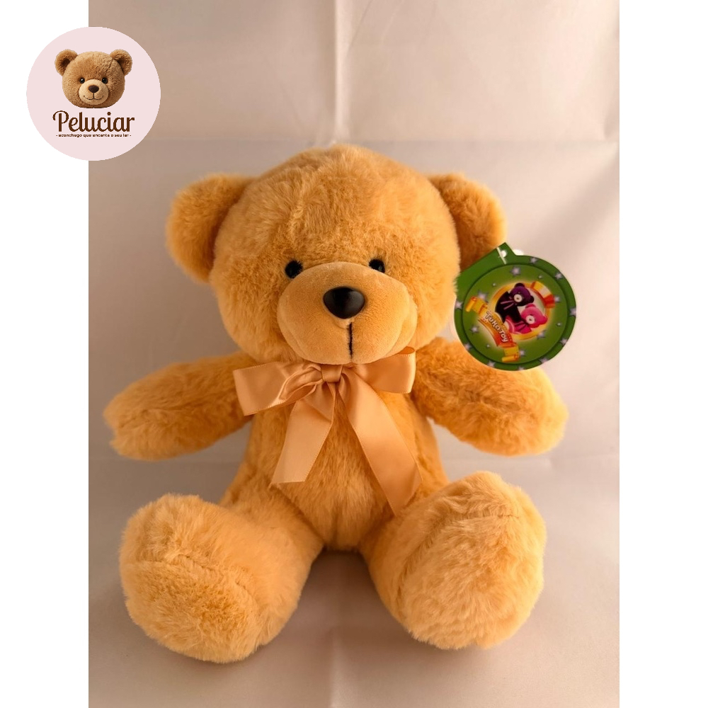 Ursinho de Pelucia Pequeno 15cm Barato Antialergico Macio Aprovado Inmetro Presente Cesta Decoração