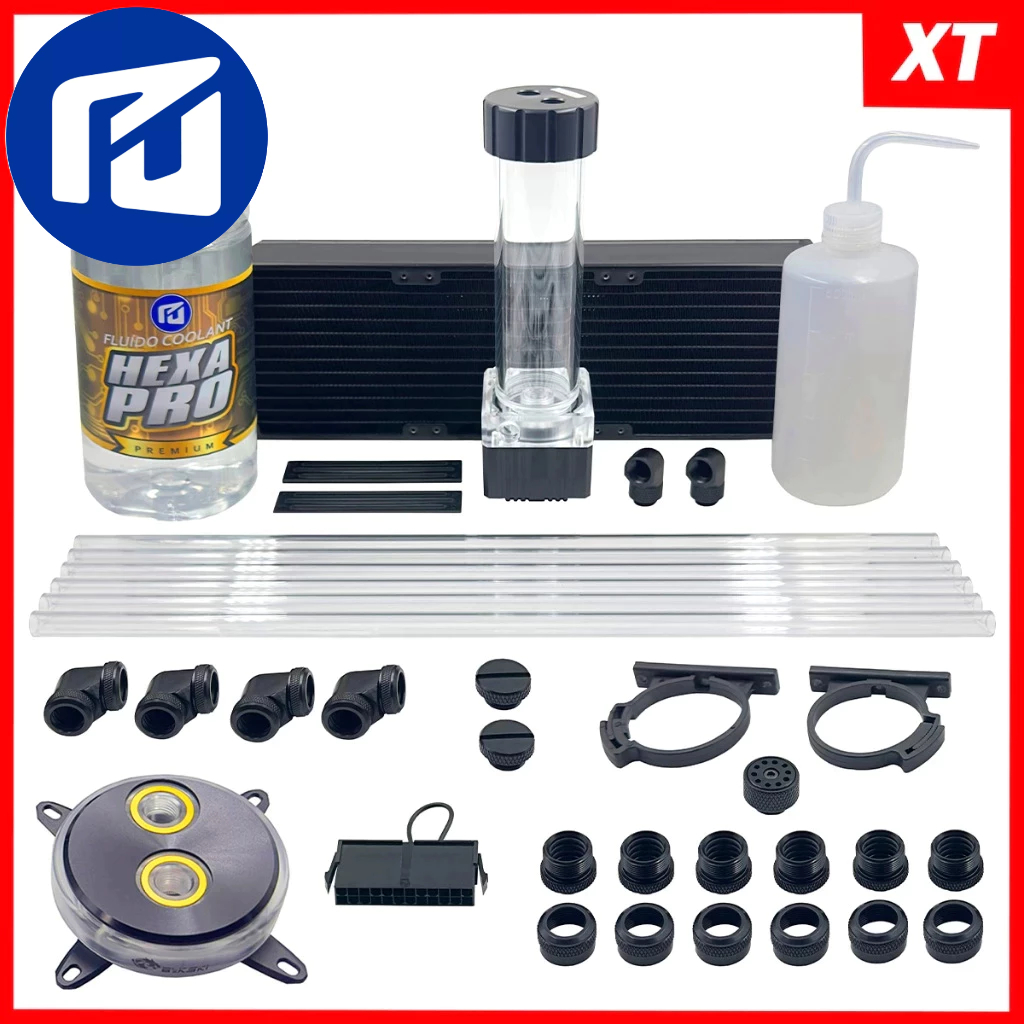 KIT Water Cooler Custom 360mm Completo Tier XT PUWC ARGB