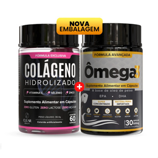 KIT OMEGA 3 DHA EPA + COLAGENO - ORIGINAL em Oferta na Shopee