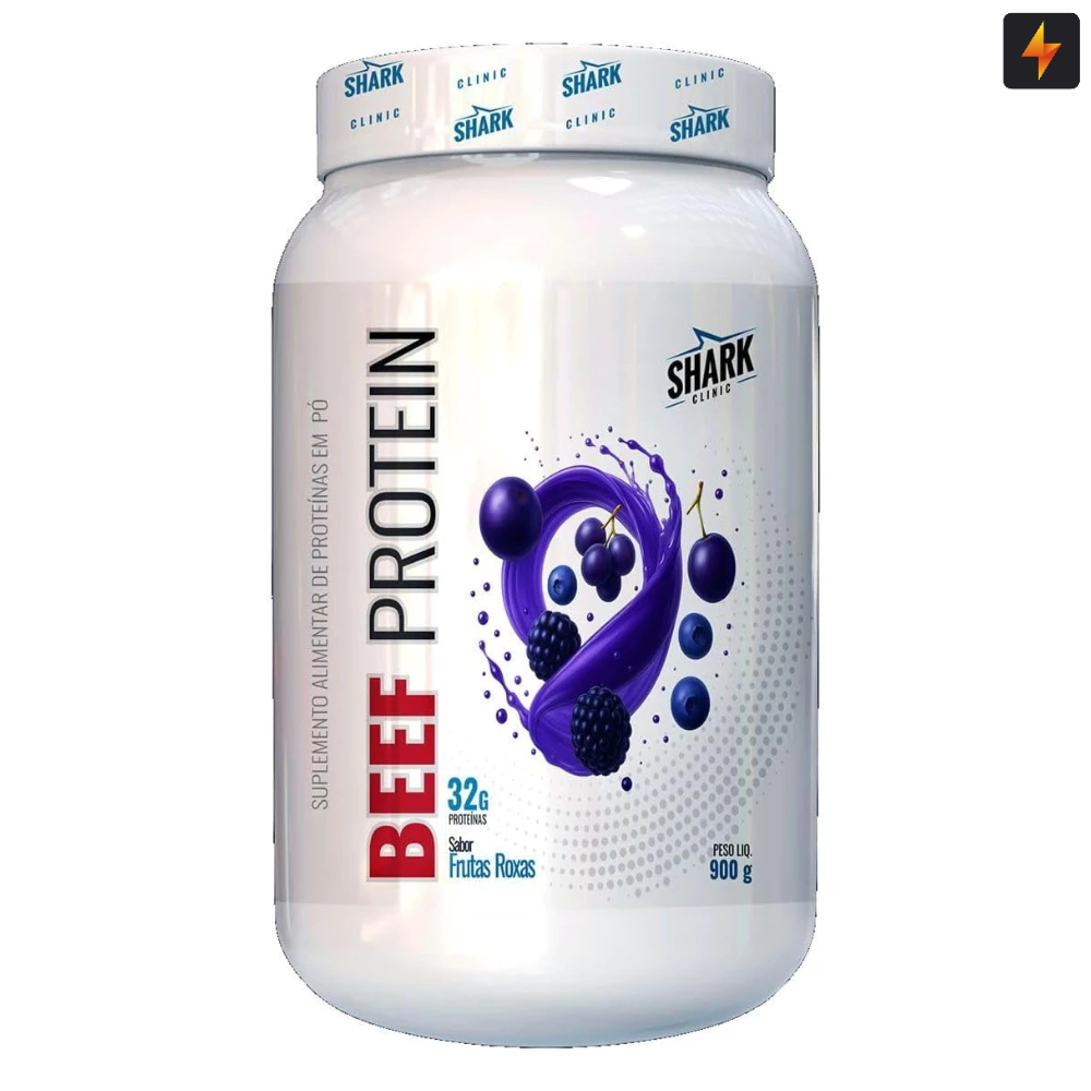 Beef Protein Whey Proteína da Carne Pote 900g Shark Pro