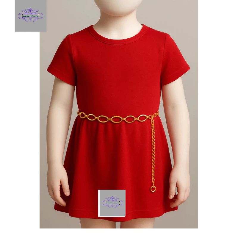 Cinto Oval Infantil 80 Cm Feminino