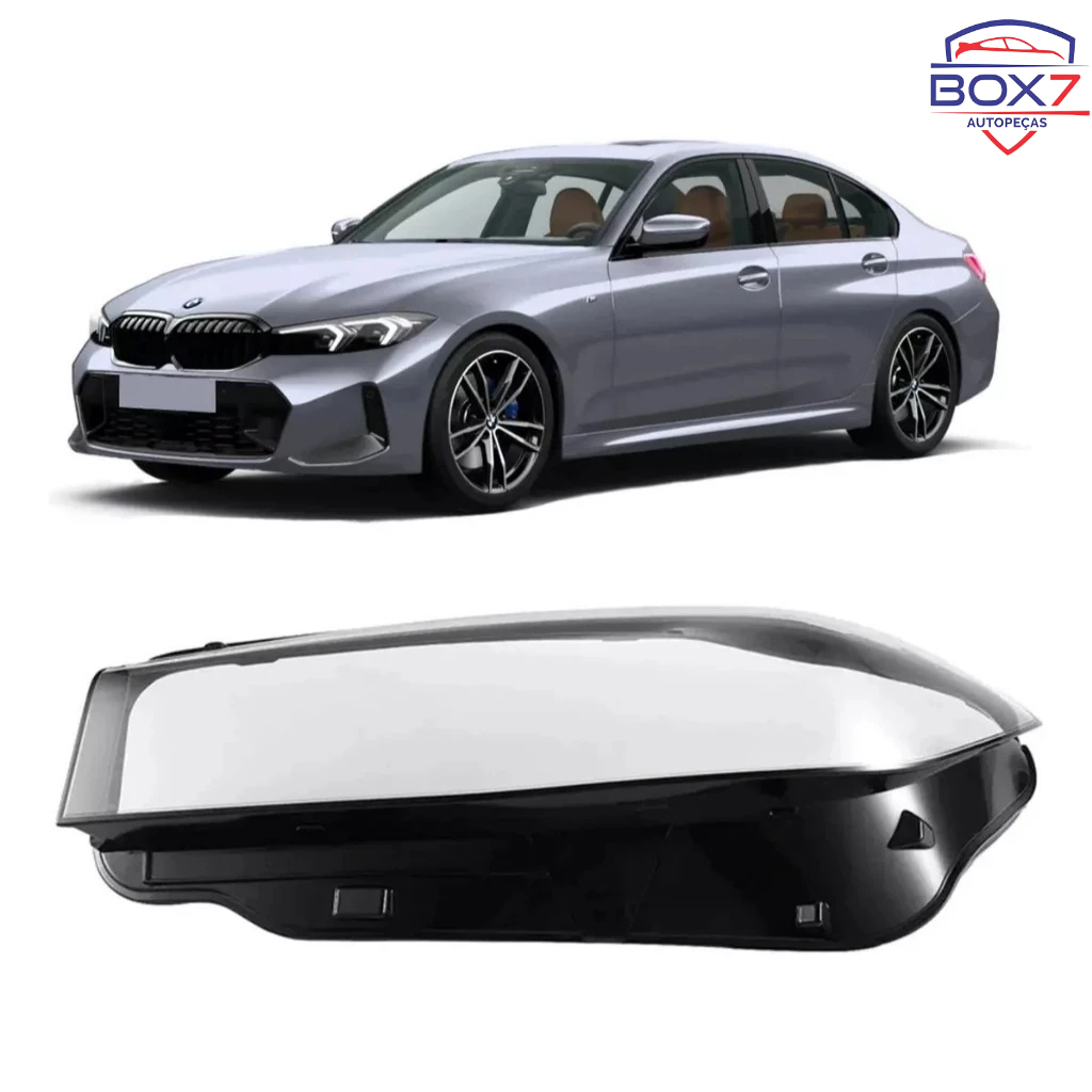 Lente Do Farol Bmw 320i 330e 2022 2023 2024 Novo Esquerdo Motorista 0490482407