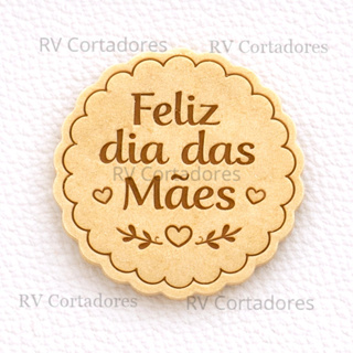 Cortadores Dia das Mães - Kit Babado Mãe - Biscoitos Pasta Americana Biscuit Marcador Massa em Oferta na Shopee