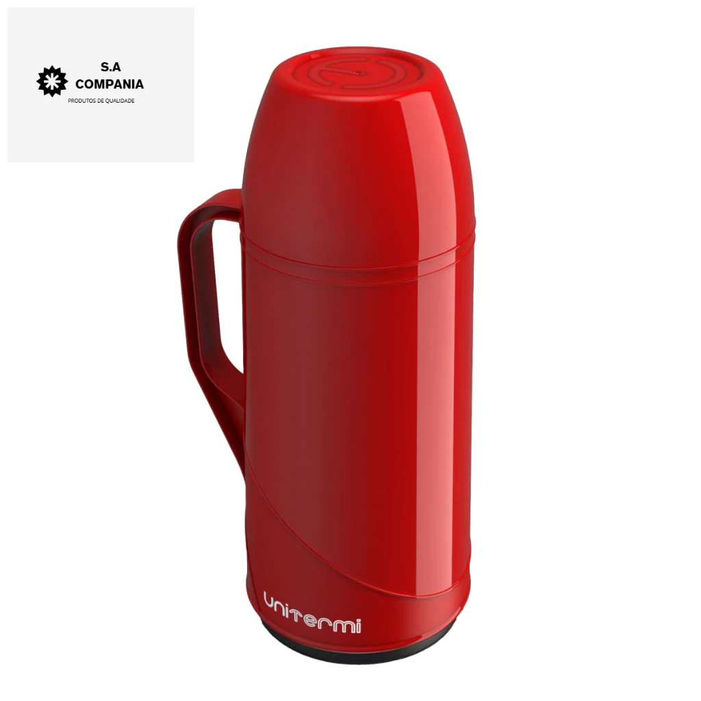 Garrafa Térmica 1L Roma Unitermi Chimarrão Tereré Café Diversas Cores