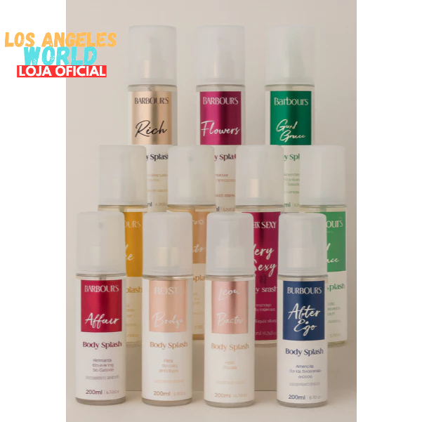 Body Splash Barbour's  Beauty Escolha Sua Fragrancia - 200ml