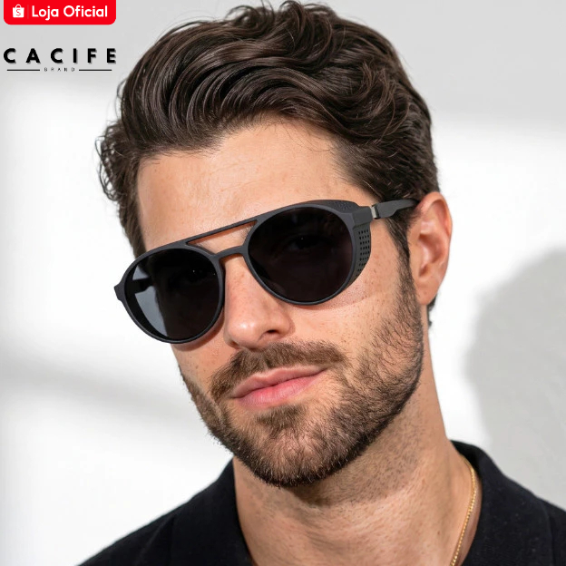 Óculos de Sol Floripa Soldador Premium Alok Steampunk Retrô uv400 Feminino Masculino