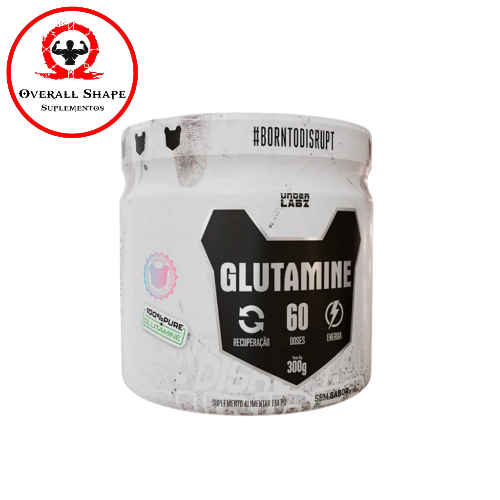 Glutamina Pura 300g - Under Labz