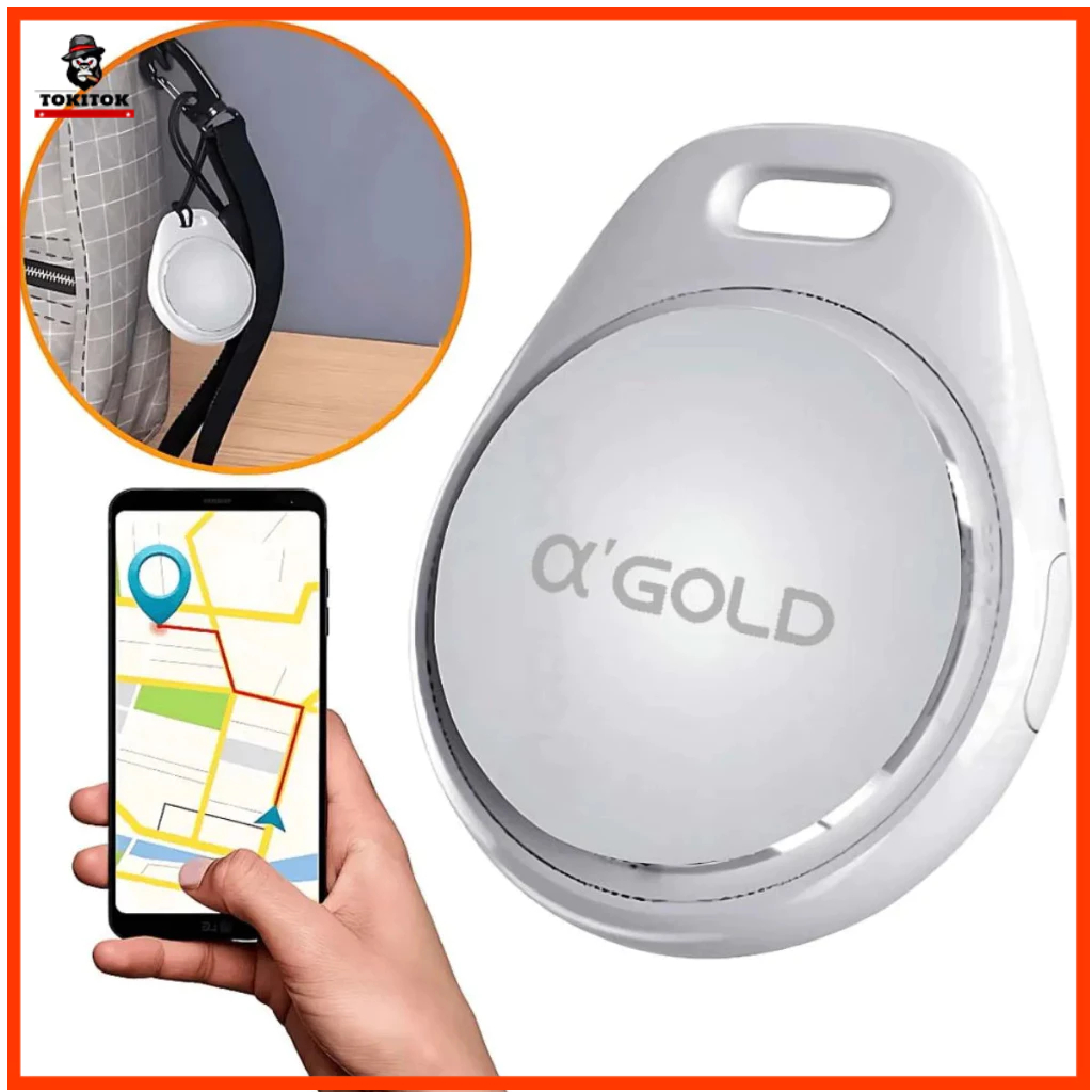 Smart Tag Rastreador Inteligente TCD-06 Compatível com App de Localização Bluetooth Anti Perda