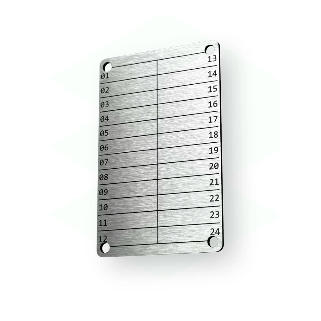 Placa Cold Wallet Cripto | 1 Placa Gravada | Aço Inoxidável | Carteira bitcoin offline | Segurança