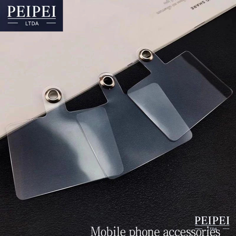 Kit Com 2/5/10/20/40 Unidades Suporte de fixação Para Cordão Telefone Celular Almofada De TPU