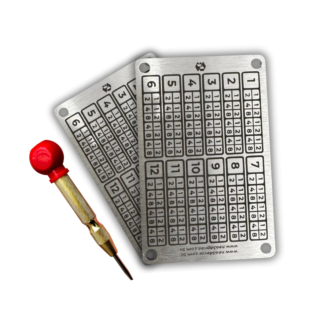 Kit Riscador + 2x Carteira Cripto Cold Wallet Gravada 12/12Palavras