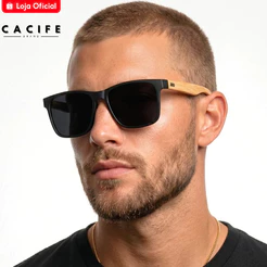 Oculos de Sol Quadrado Preto Premium Moda Praia Classico Tendencia Ntf uv400 Masculino Feminino