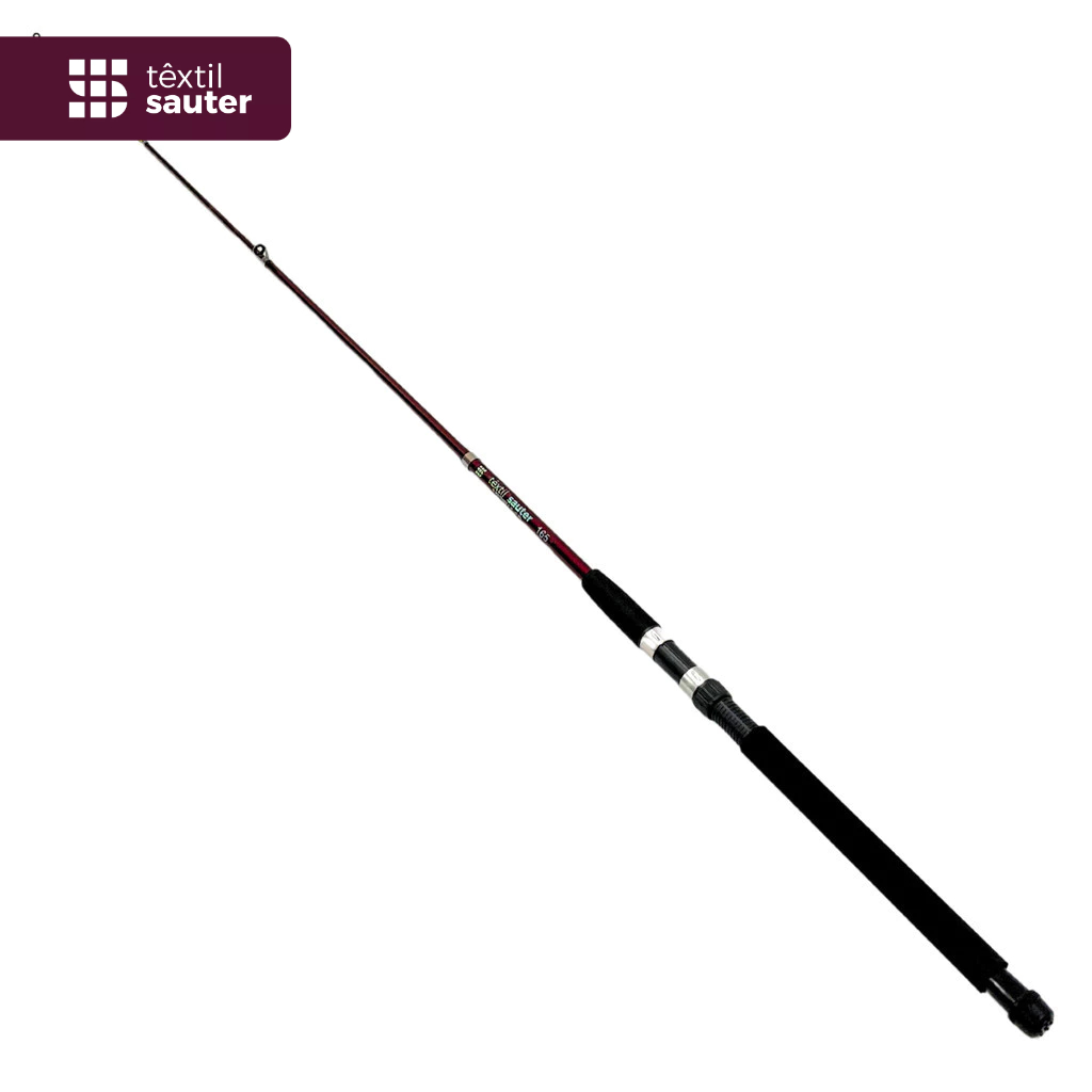 Vara de Pesca Molinete Fibra de Vidro Telescópica 165cm 12libras de resistência pega peixe facil