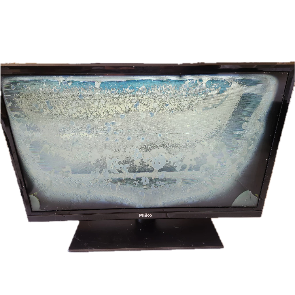 (NÃO FUNCIONA/SUCATA) TV Monitor 28" HD HDMI VGA c/ Conversor Digital