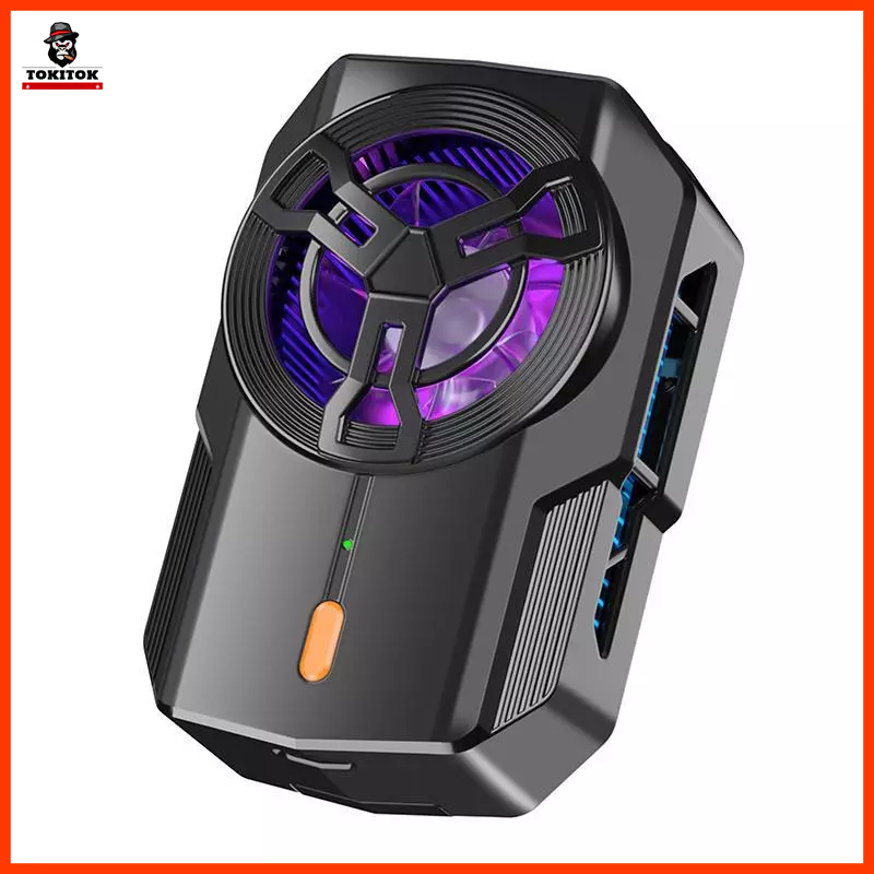 Cooler Para Celular Gamer Semicondutor Com Bateria Integrada Refrigeração Portátil Anti Aquecimento Para Jogos Live