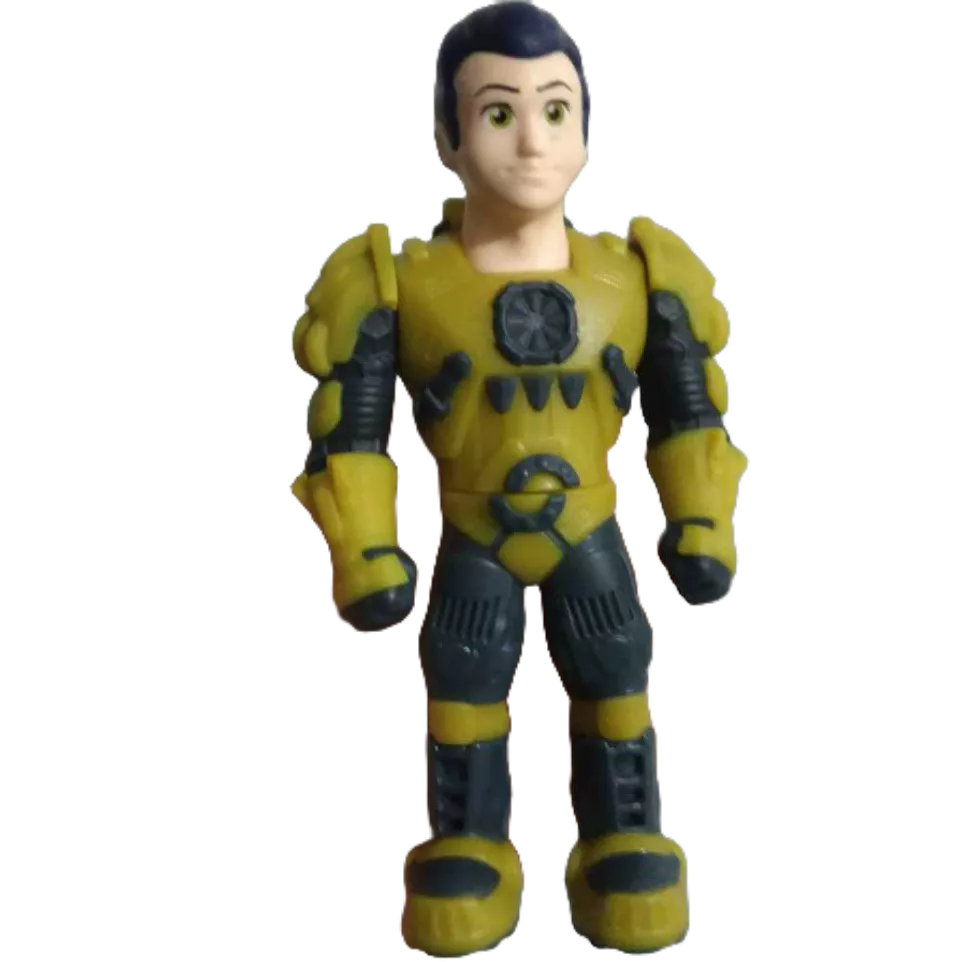 Miniatura Coleção Kinder Ovo Maxi Mundo Dino 2025 Beje