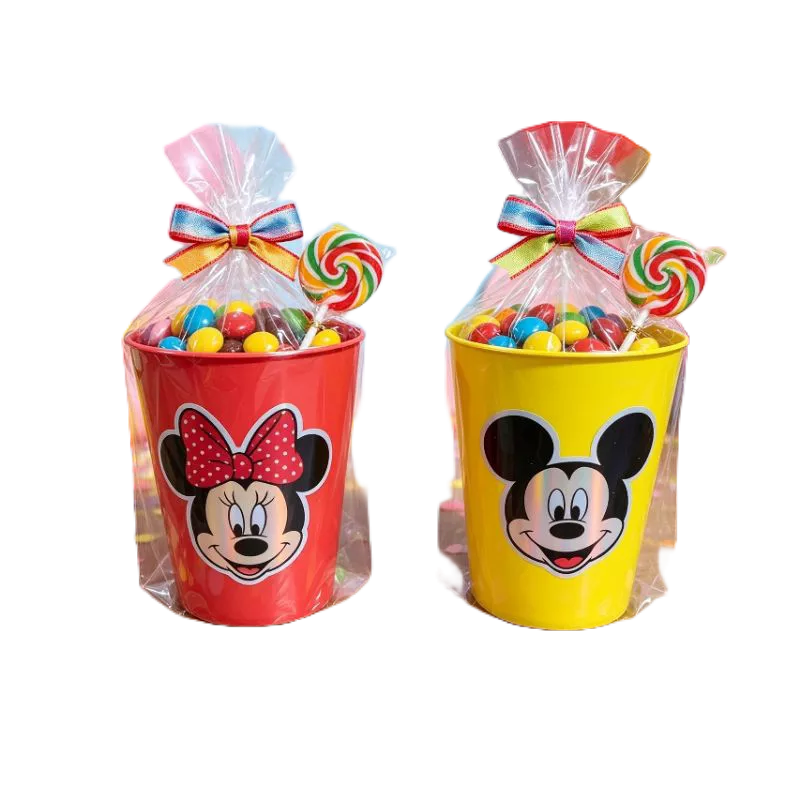 Copo Personalizado Infantil 300ml – Mickey e Minnie | Festa, Aniversário e Lembrancinha