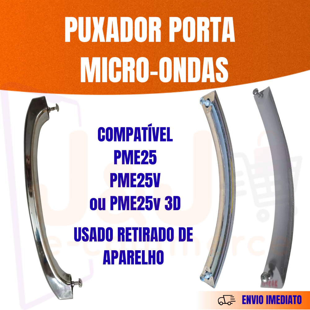 Puxador Porta Microondas PME25 Usado Retirado Modelo Compatível Philco PME25