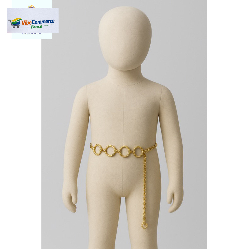 Cinto Redondo Infantil 80CM Feminino