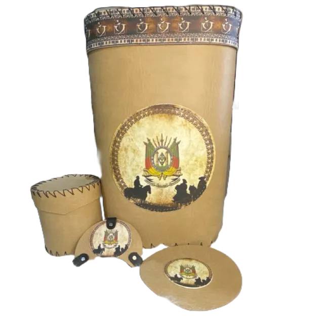 Mateira De Chimarrão 1 Lt Porta Erva Tapa Cuia E Cevador