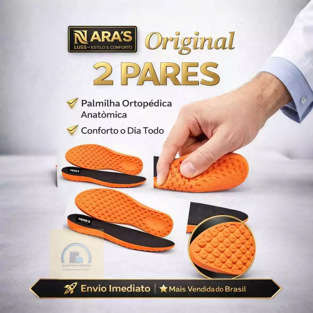 Palmilha Ortopédica anatômica Ant-pacto kit 2 ou 1 uso Ideal Tênis Bota Coturno Sapatos Envio Rápido