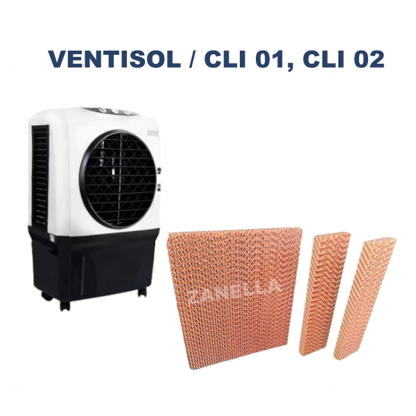 Kit 3 pçs,  VENTISOL CLI 01 e CLI 02