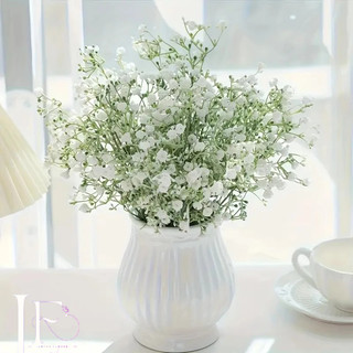 Flores Mosquitinho Gysophilia Artificial Folhagem Decoração Casamento Arranjos Buquê Noiva - B-35