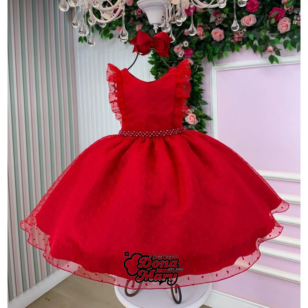 Vestido Mini Miss Ana Julia Vermelho