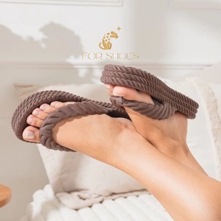 Chinelo Feminino Fashion Trançado Sola Alta 4CM – Conforto para o Dia a Dia em Oferta na Shopee