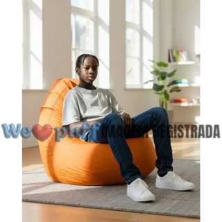 Puff Puffe Fofão Grande Com Enchimento Confortável Ergonômico Várias Cores em Oferta na Shopee